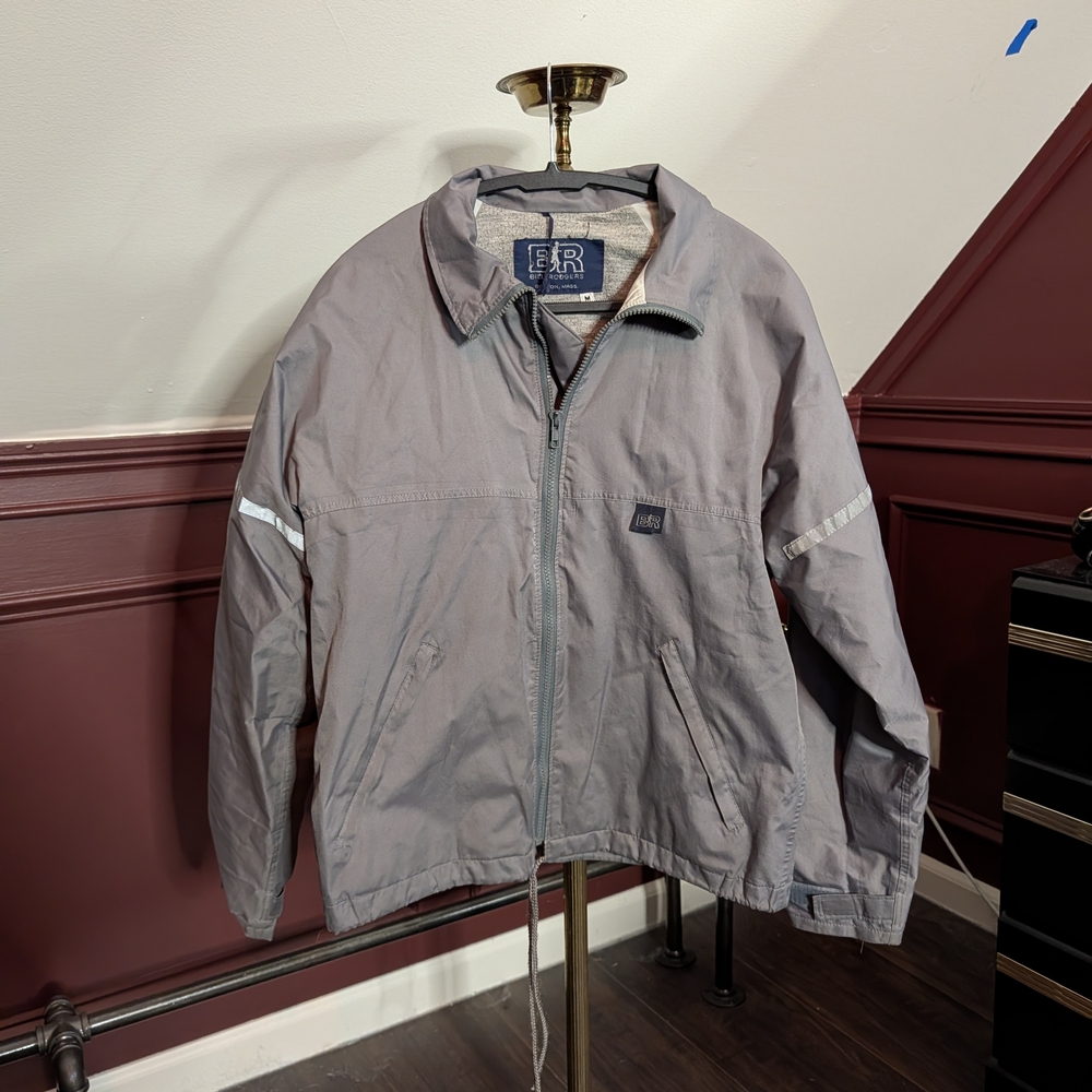 BILL RODGERS Vintage Gore-Tex Reflective MiUSA Zip-up Windbreaker Jacket